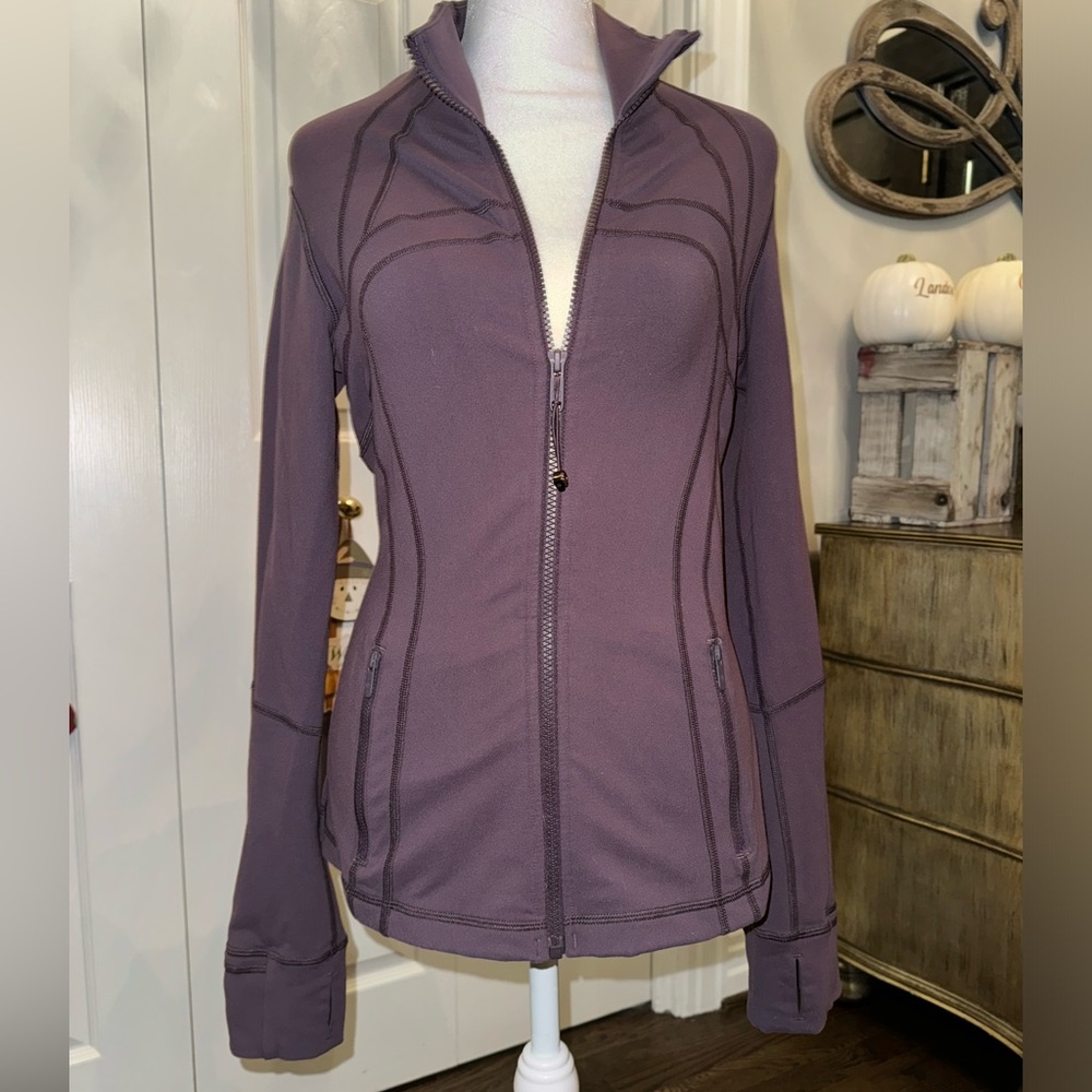 Lululemon athletica Purple Zip-Up Hoodie